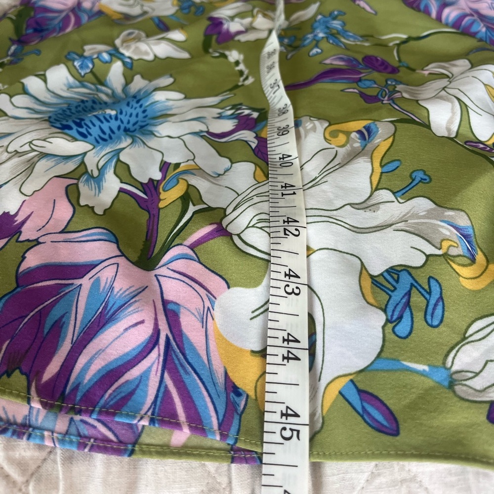 Tuckernuck Green Floral One-Shoulder Maxi Dress - Picture 11 of 15